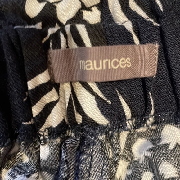 Maurices Pineapple High Rise Paper Bag Shorts - Picture 5 of 6